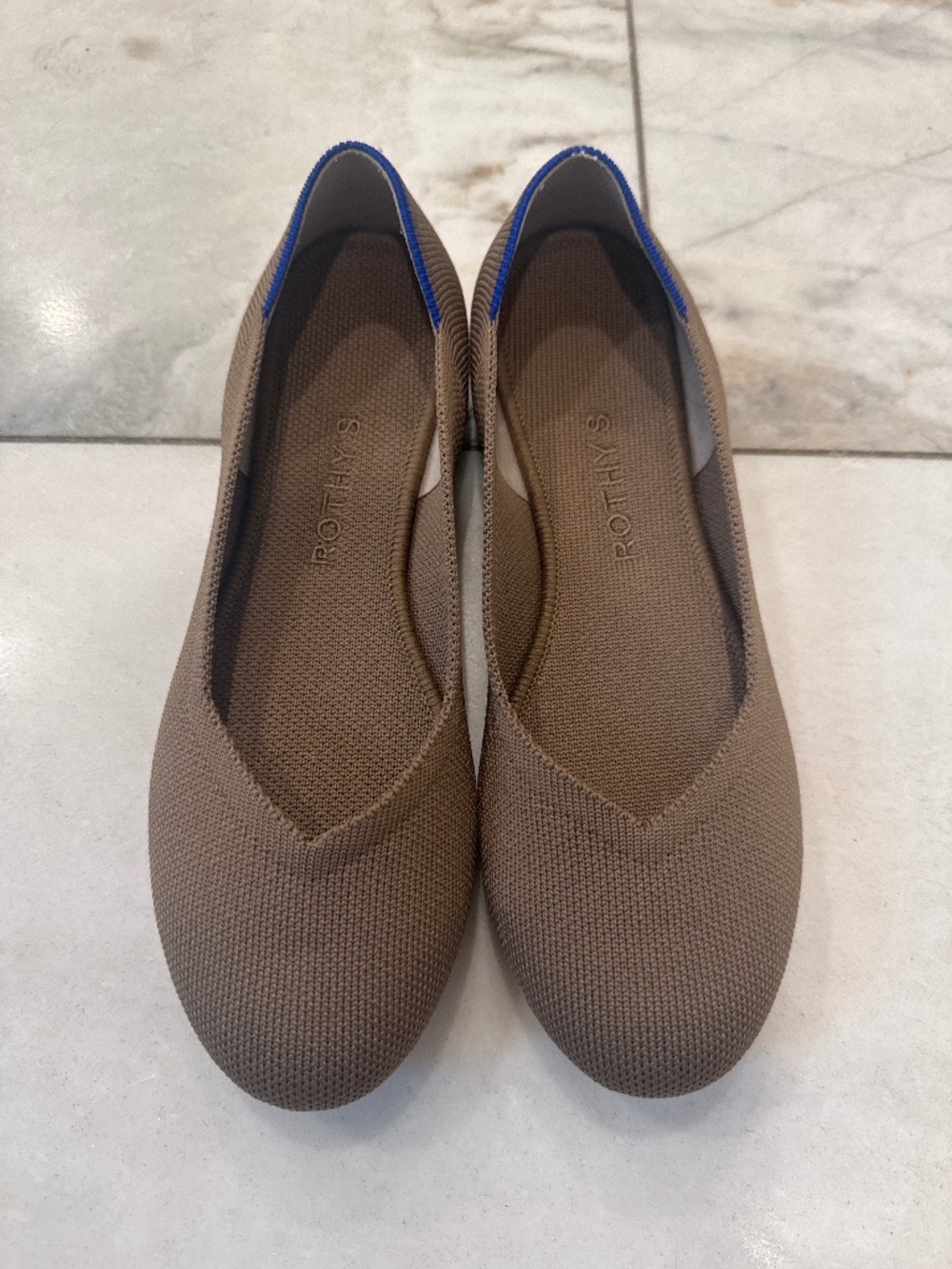 Rothy’s brown flats
